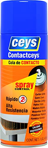 Ceys - Cola de contacto contactceys - Spray control - Alta resistencia - 400 ml